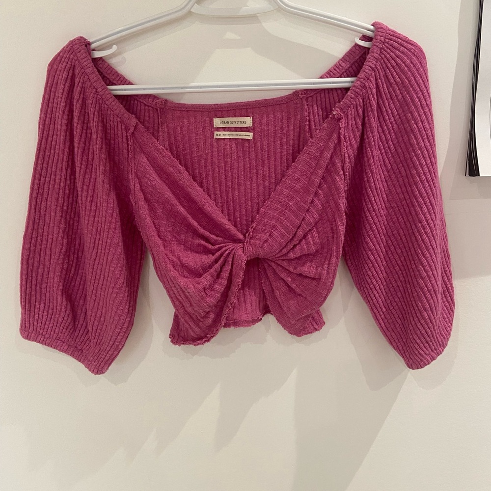 Urban Outfitters Crop Twist Top